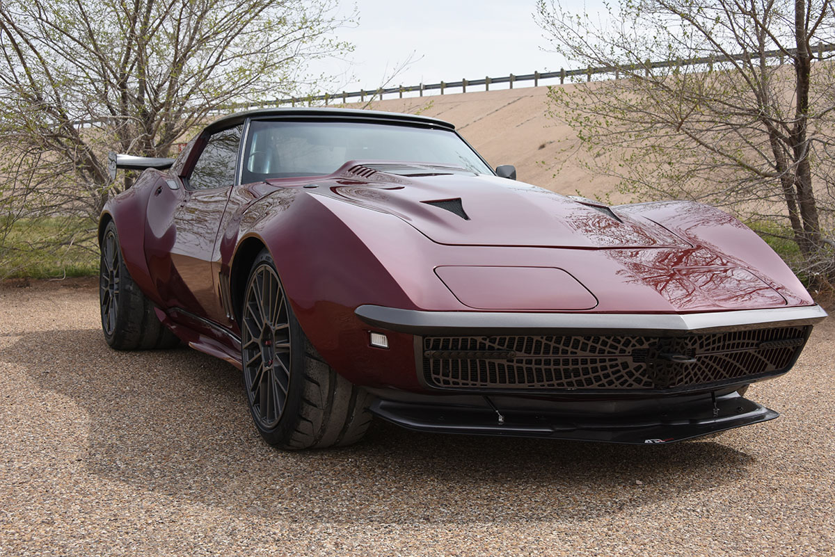 The SpiderVETTE is heading to the Texas Mile to promote the Milestones Development Park